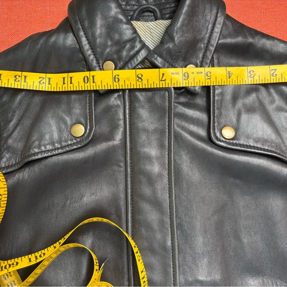 LAmade Black Leather Jacket